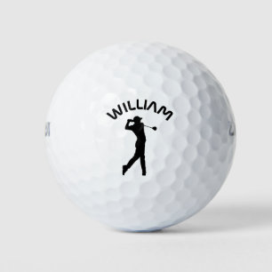 Personalised Name Golf Balls