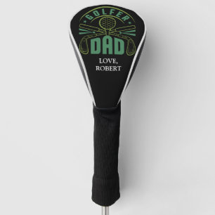 Personalised Name Golfer Dad Golf Head Cover