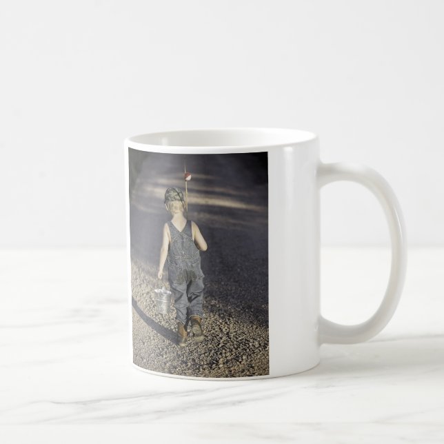 Personalised Name Gone Fishing Mug (Right)