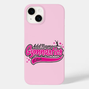 Personalised NAME Gymnast Split Leap Gymnastics  Case-Mate iPhone 14 Case