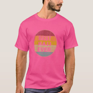 Personalised Name Hajj I love Hajj Retro vintage S T-Shirt
