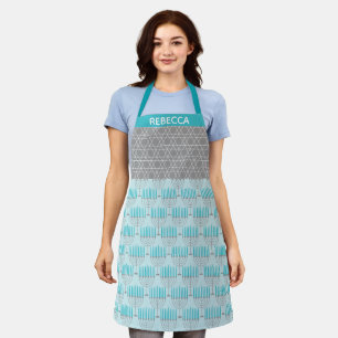 Personalised Name Hanukkah Menorah Star Holiday  Apron