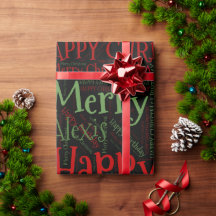 Personalised Name Happy Christmas Birthday Funny