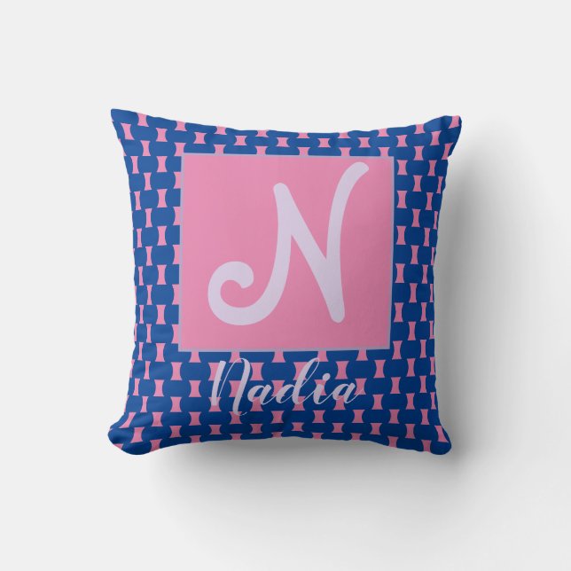 Personalised Name Initial Cushion (Front)