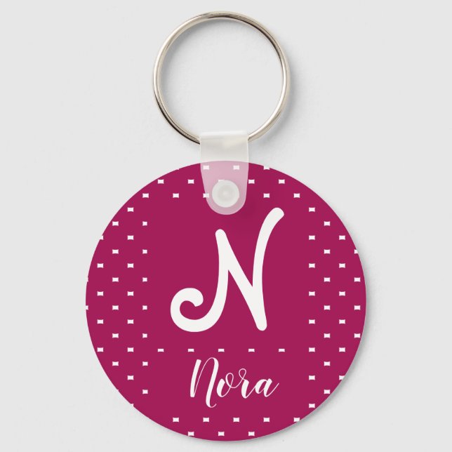 Personalised Name/ Initial keychain (Front)