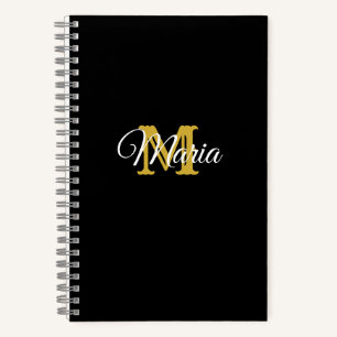 Personalised Name Initial Notebook