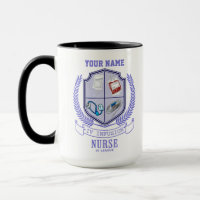 Personalised Name IV League Infusion Nurse