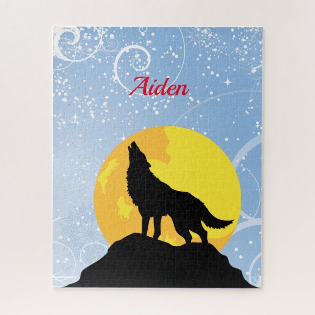 Personalised Name Jigsaw Puzzle (Vertical)