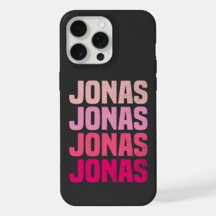 Personalised Name Jonas I Love Jonas iPhone 15 Pro Max Case