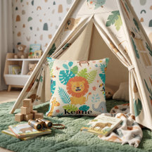 Personalised Name Jungle Fun