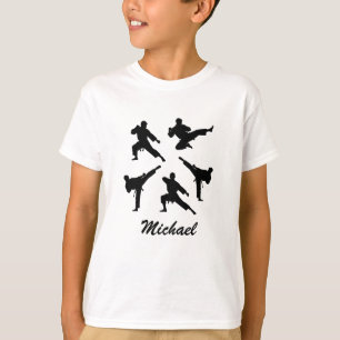 Personalised Name Karate / Taekwondo / judo T-Shirt