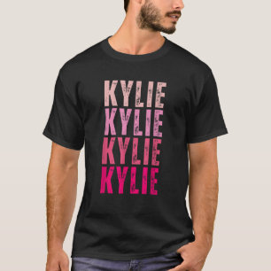 Personalised Name Kylie I Love Kylie Vintage T-Shirt