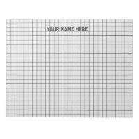 Personalised Name Large Graph Paper