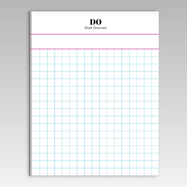 Personalised Name Large Square Graph Paper Notepad (Creator Uploaded)