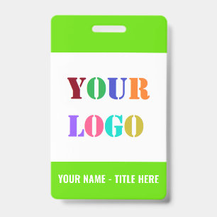 Personalised Name Logo or Photo Business Badges ID Badge