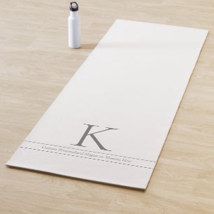 Personalised Name Mantra Custom  Yoga Mat