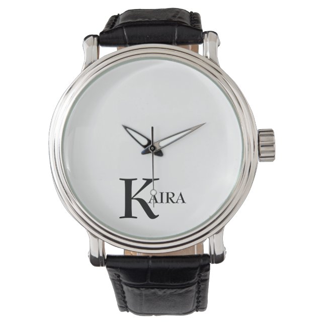 Personalised Name men Watch (Front)