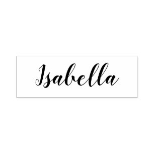 Personalised Name Modern Elegant Script Self-inking Stamp