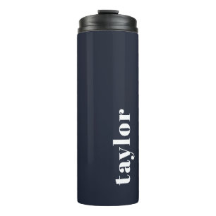 Personalised Name Modern Simple And Trendy Thermal Tumbler
