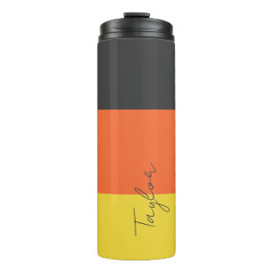 Personalised Name Modern Simple And Trendy Thermal Tumbler