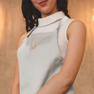 Personalised Name Monogram Apron