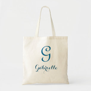 Personalised name monogram bags