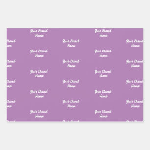 Personalised Name Monogram Business Wrapping Paper