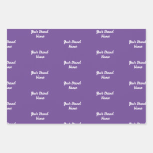 Personalised Name Monogram Business Wrapping Paper