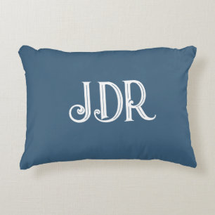 Personalised Name Monogram Decorative Cushion