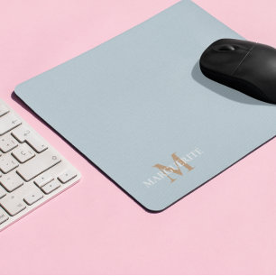 Personalised Name Monogram Mouse Pad
