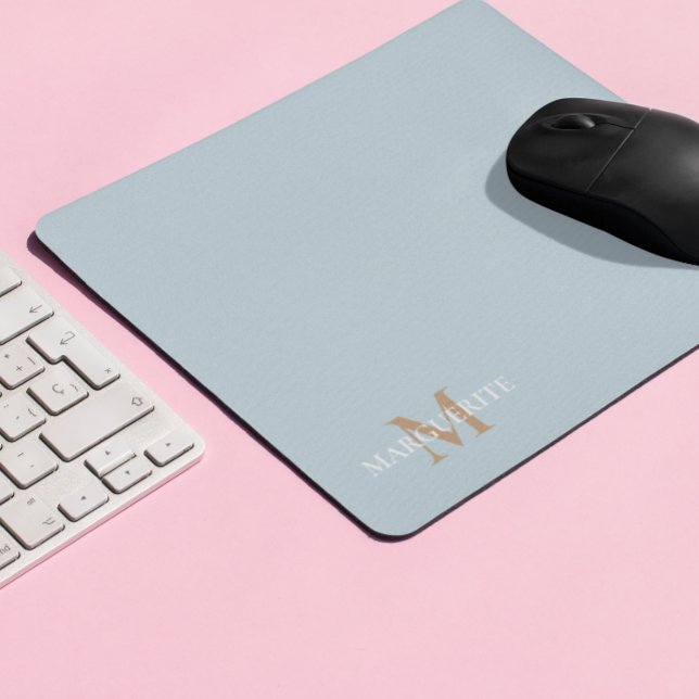 Personalised Name Monogram Mouse Pad (Creator Uploaded)