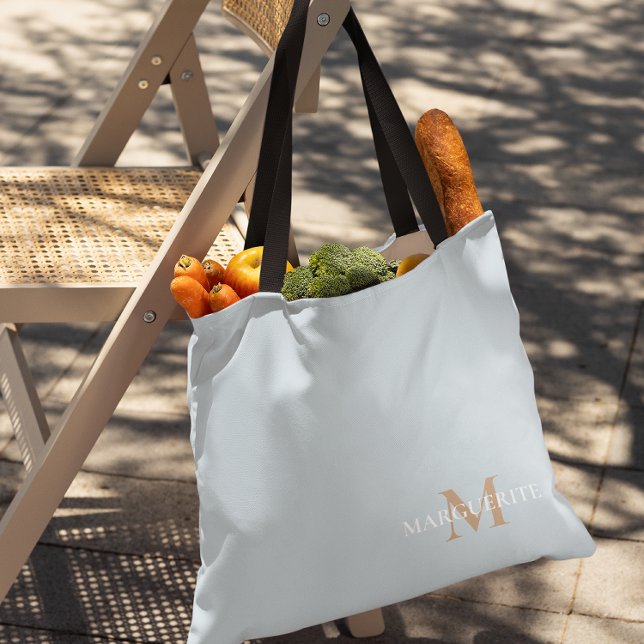 Personalised Name Monogram Tote Bag (Creator Uploaded)