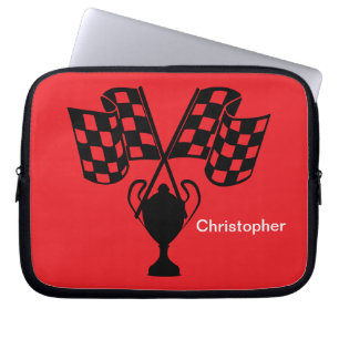 Personalised name Motor cross Laptop Sleeve