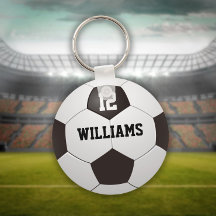 Personalised Name Number Soccer Ball