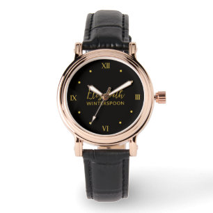 Personalised Name on Raven Black Watch
