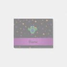 Personalised name owl frankenstein polka dots