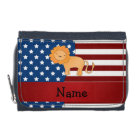 Personalised name Patriotic lion