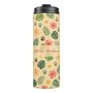 Personalised Name Pet Summer Thermal Tumbler