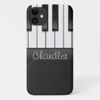 Personalised NAME Pianist Piano Keys Music Teacher