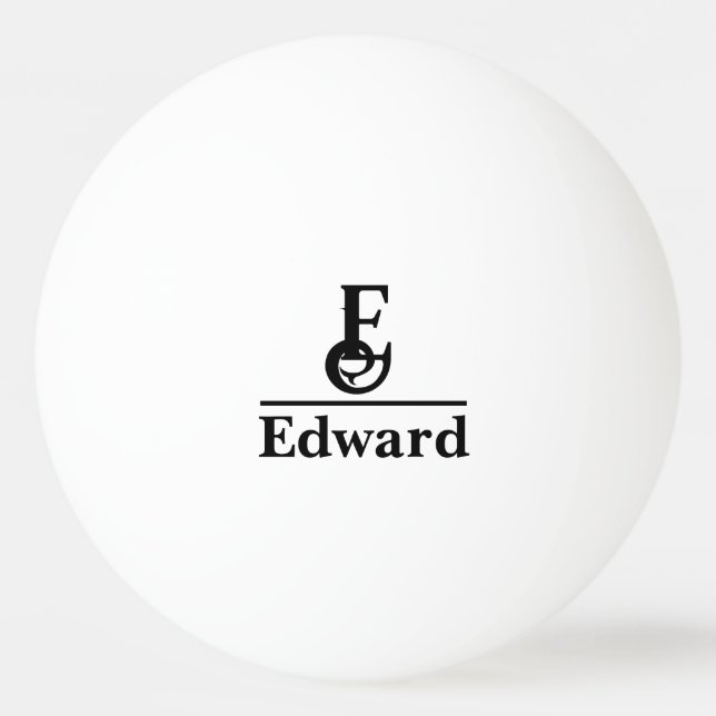 Personalised Name Ping Pong Ball (Front)