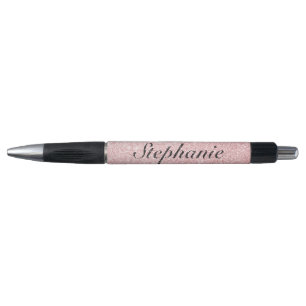 Personalised Name Pink Glitter Sparkle Style
