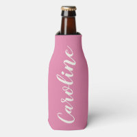 Personalised Name Pink Script Bachelorette Party