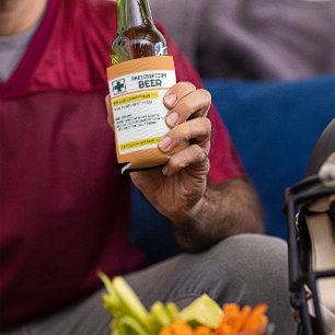 Personalised Name Prescription Beer Can Cooler