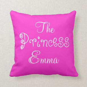 Personalised Name Princess Emma Pillow