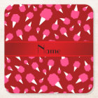 Personalised name red cotton candy