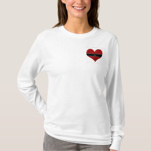 Personalised name red leopard pattern T-Shirt