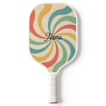 Personalised Name Retro Stripes Typography