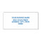 Personalised Name Return Address Self-inking Stamp