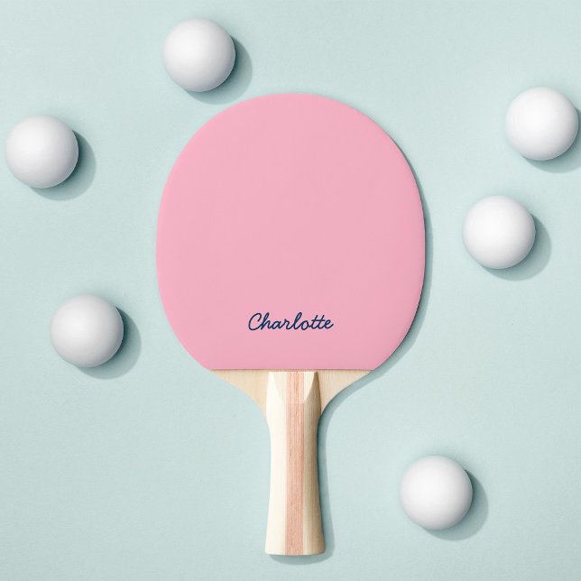 Personalised Name Script Fully Editable Colours Ping Pong Paddle (Creator Uploaded)