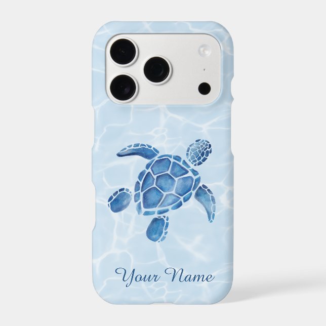 Personalised Name Sea Turtle  (Back)